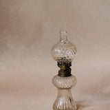 Vintage Glass Candle Lantern