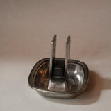 1926 Silver Plated Match Holder