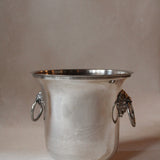 Vintage French Champagne Silver Plate Ice Bucket