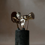 Green Marble Barware Set