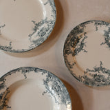 Green China Dinner Plate Set of 5