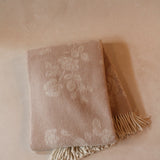 Rose Merino Wool Throw