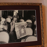 Cafe de Flore 1953 Framed Print