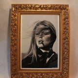 Brigitte Bardot Smoking Print Framed