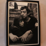 Jane Birkin & Serge Gainsburg Print Framed