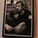 Jane Birkin & Serge Gainsburg Print Framed