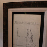 Alberto Giacometti Sketch Framed