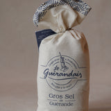 Le Guérandais Coarse Grey Sea Salt Fr Guérande Linen Bag