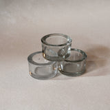 Chunky Tealight Holder Clear
