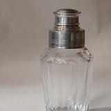 Vintage Crystal & Silver Cocktail Shaker