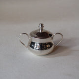 Miniature Vintage Silver Handled Match Holder