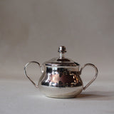 Miniature Vintage Silver Handled Match Holder