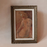 Female Nude from Back | Oil on Canvas