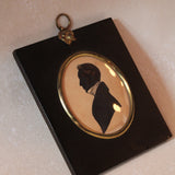 Father Henry the Second Silhouette Framed