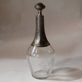 Vintage Glass & Silver Decanter