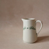 Cafe de Flore Milk Jar Pitcher