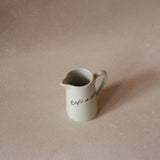 Cafe de Flore Milk Jar Pitcher