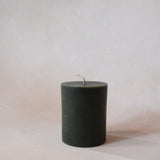 Traditional Pillar Beeswax Candle | Antique