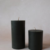 Traditional Pillar Beeswax Candle | Antique
