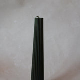 Fluted Pillar Beeswax Candle