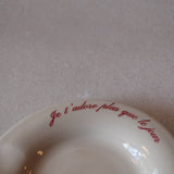 Je T'adore Plus Que Le Jour Ashtray