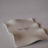 Stay Awhile Ceramic Tray