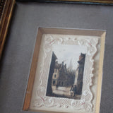 Vintage Lace Framed Art