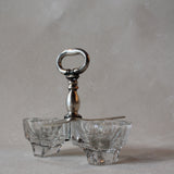 Crystal & Silver Jam Dish