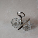 Crystal & Silver Jam Dish
