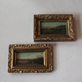 Landscape Vintage Framed Art Set
