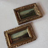 Landscape Vintage Framed Art Set