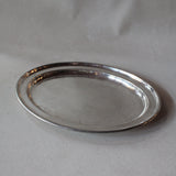 Oval Silver Serving Tray