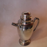 Vintage Silver Plated Handled Cocktail Shaker