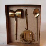 Matte Gold Bar Tools | Set of 3