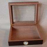 Finley Walnut 12 Cigar Humidor