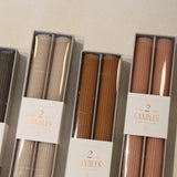 10" Ribbed Taper Candle