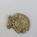 Embossed Horseshoe Ashtray