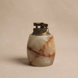 Vintage Marble Onyx Table Top Cigar Lighter
