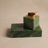 Marble Set Refillable Lighter & Cigar Box | 1960