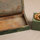 Marble Set Refillable Lighter & Cigar Box | 1960