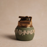Vintage Wedgewood Green Jasper Lighter
