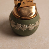 Vintage Wedgewood Green Jasper Lighter