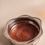 Vintage Crusader Silver Plate Wine Bottle Holder