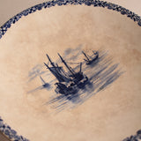 Antique French Ironstone Fruit Bowl