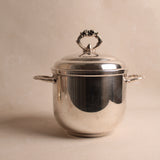 Vintage Silver Plate Ice Bucket: Regency Style Champagne Cooler