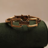 Gucci Gold Roman Dial Watch