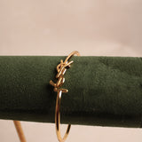 Vintage Yves Saint Laurent Golden Bangle