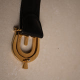 Gucci Belt | Black Leather 1970
