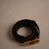 Gucci Belt | Brown Leather 1990