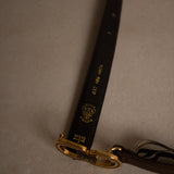 Gucci Belt | Brown Leather 1990